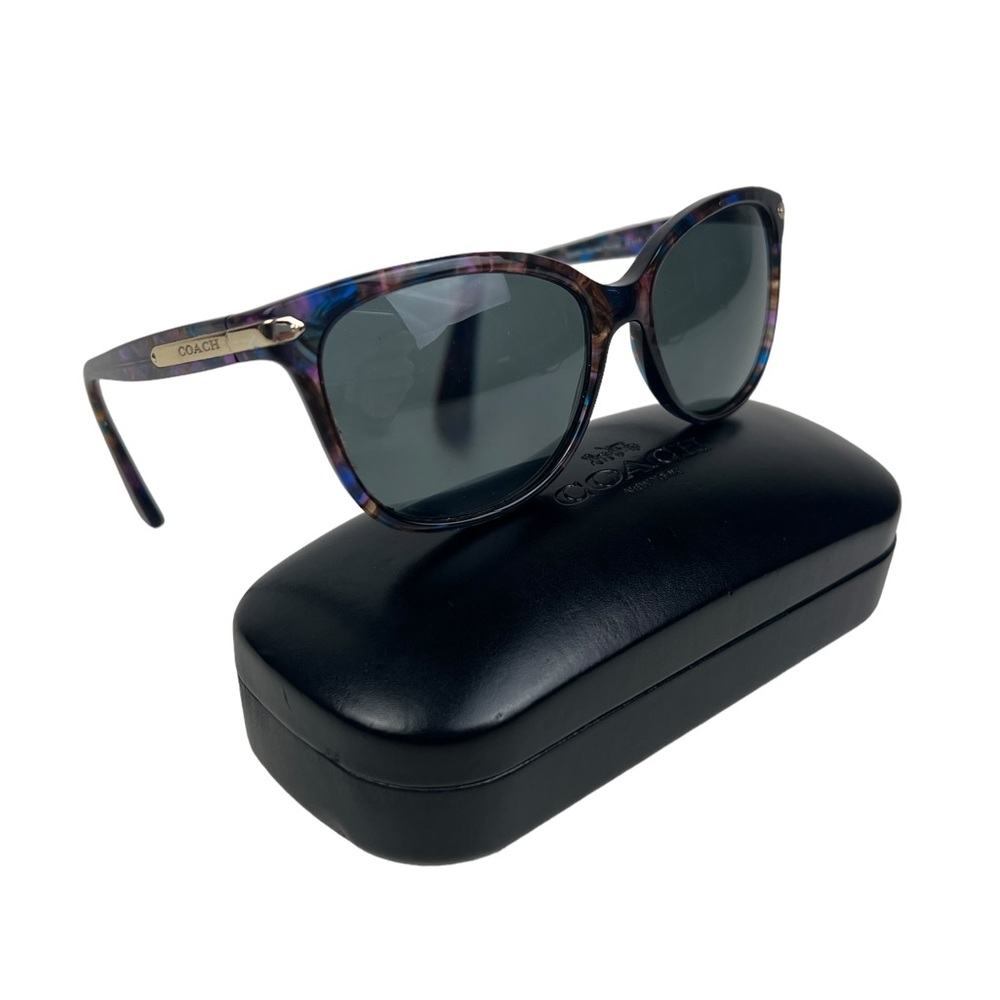 Coach HC8132 Women's Sunglasses Frames 57/17 135 Confetti Purple Frames Only
